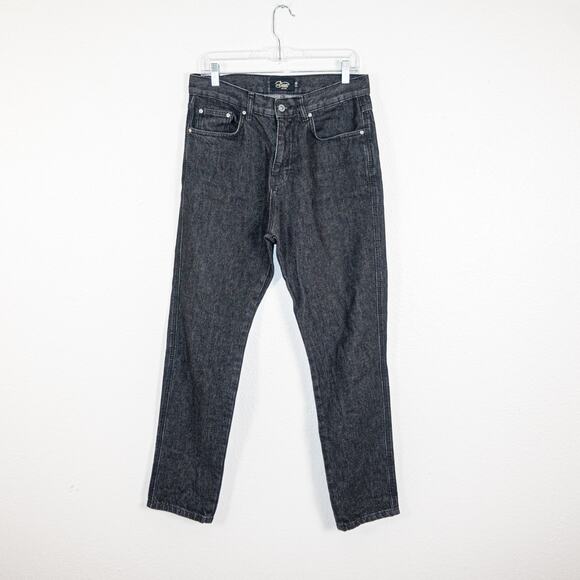 Deus Ex Machina Men's 30w Memphis Slim Jeans in Washed Black - Picture 1 of 13